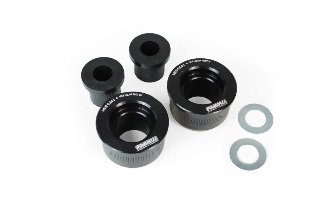 Powerflex Front Wishbone Rear Bushes, Aluminium Outer (E30/E36 inc M3)