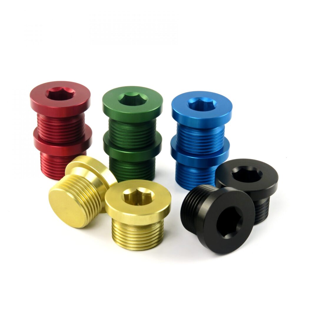 HEL Performance Billet Oil Filter Housing Plugs (N20/N52/N54/N55/S55) BMW-FC01HEL Performance Billet Oil Filter Housing Plugs (N20/N52/N54/N55/S55)-BLACK