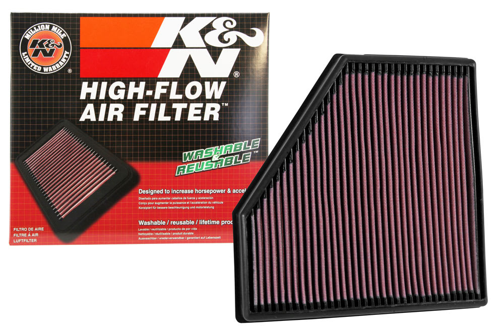 K&N Performance Panel Filter (F2X M140i/M240i, F3X 340i/440i)