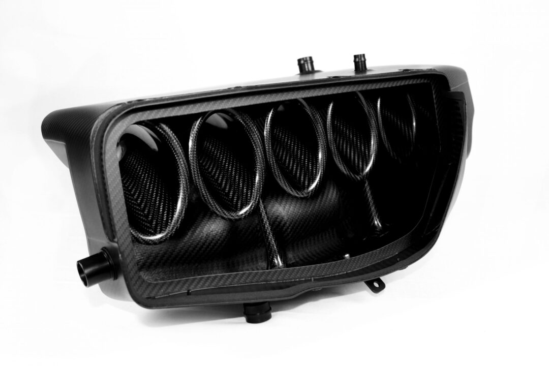 Karbonius carbon fibre CSL Race Airbox for the S54 engine as found in the E46 M3, late Z3 M and Z4 M.