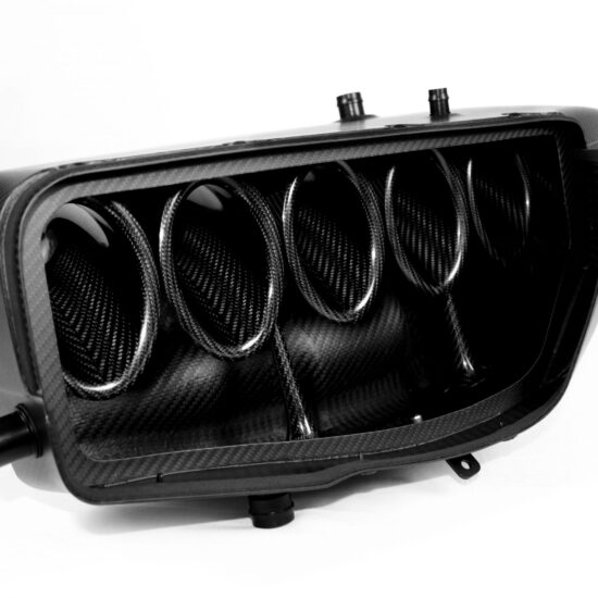Karbonius carbon fibre CSL Race Airbox for the S54 engine as found in the E46 M3, late Z3 M and Z4 M.