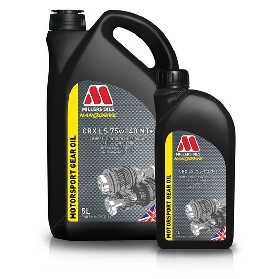 Millers Oils Nanodrive CRX LS 75w140 NT+ Limited Slip Differential Oil (1l)