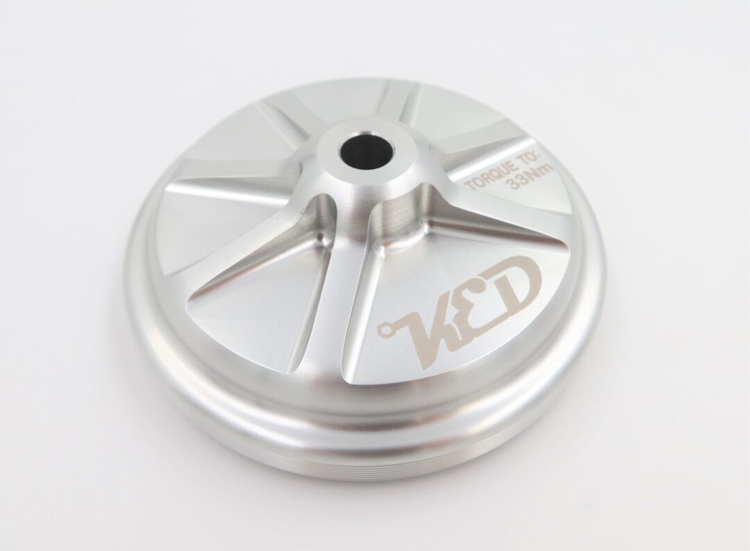 KED Billet Oil Filter Lid (M30, M40, M42, M43, M50, M52, S50, S54)