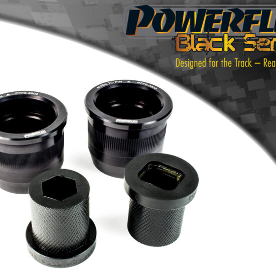 Powerflex Front Wishbone Rear Bushes - Aluminium Outer (E46 Hybrid)