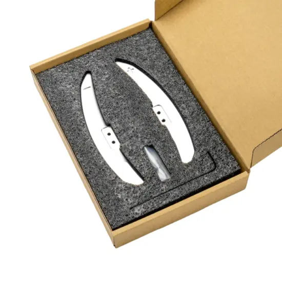 JQ Werks Formula Style Aluminium Paddles Upgrade For Clubsport Magnetic Paddle Shifters