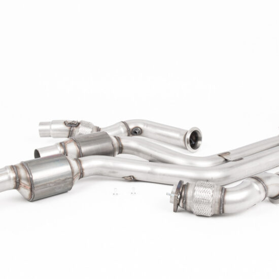 Milltek Large Bore Downpipes and Hi-Flow Sports Cats (F87 M2C)