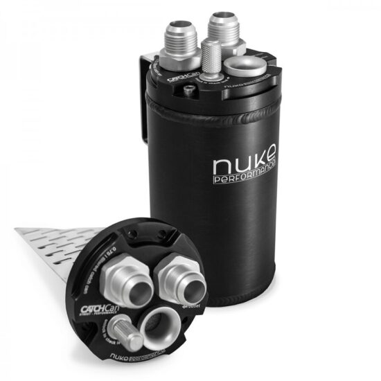Nuke Performance Dual Inlet Oil Catch Can 0.75L