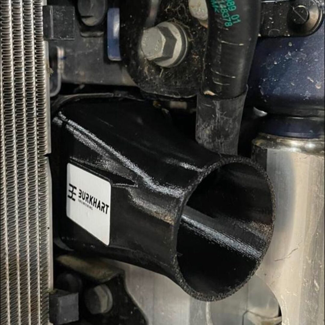 Burkhart Engineering Front Brake Cooling Kit for G87 M2, G80 M3 and G82 M4.