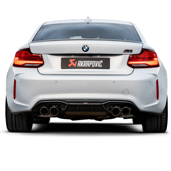 Akrapovič Slip-On Line System, Titanium (F87 M2 Competition & CS)