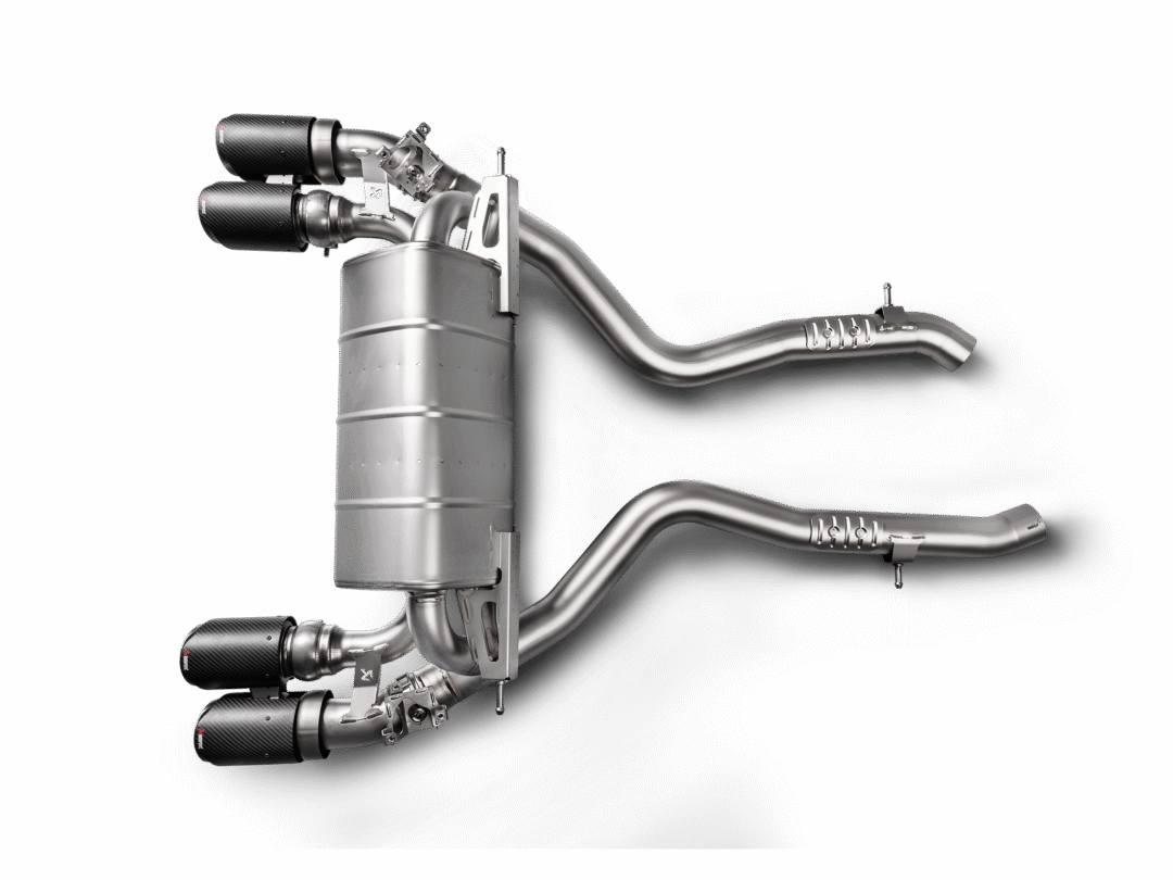 Akrapovič Slip-On Line System, Titanium (F87 M2 Competition & CS)